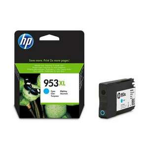 HP F6U16AE Tintapatron OfficeJet Pro 8210, 8700-as sorozathoz, HP 953XL, cián, 1, 6k kép