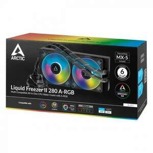 Artic Cooling CPU hűtő Liquid Freezer 280 II A-RGB (vízhűtés), Univerzális, ACFRE00106A kép