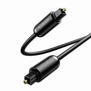 UGREEN AV122 Toslink audio optikai kábel, fonott alumínium, 2 m (fekete) kép