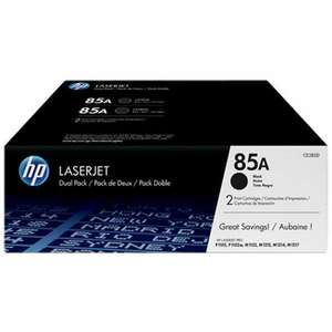 HP CE285AD Lézertoner LaserJet P1102 nyomtatóhoz, HP 85A, fekete, 2*1, 6k kép