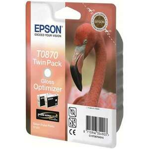Epson T0870 Eredeti Fényesség Javító Patron Twin Pack kép