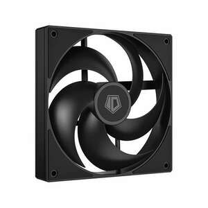 ID-Cooling Cooler 14cm - AS-140-K (24, 9dB, max. 122, 66 m3/h, 4pin, PWM, 14cm, fekete) kép