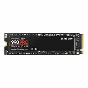 Samsung 990 PRO SSD, 2TB, PCIe Gen 4.0 x4, NVMe, M.2. kép