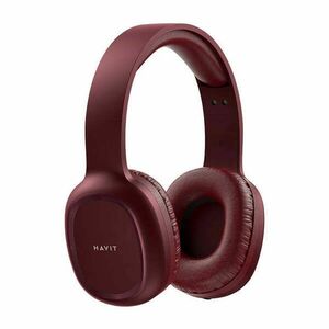 Havit H2590BT PRO vezeték nélküli Bluetooth fejhallgató, piros (H2590BT PRO red) kép