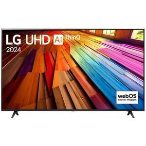 LG 50UT80003LA 4K UHD WebOS Smart LED televízió, HDR, webOS ThinQ AI, 126 cm kép
