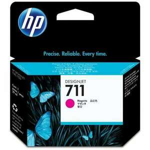 HP CZ131A Tintapatron DesignJet T120, T520 nyomtatókhoz, HP 711, magenta, 29 ml kép