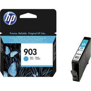 HP T6L87AE Tintapatron OfficeJet Pro 6950, 6960, 6970 nyomtatókhoz, HP 903, cián kép
