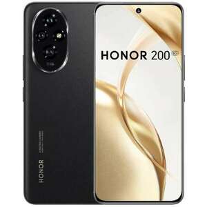 Honor 200 5G 256GB 8GB RAM DualSIM Mobiltelefon, Fekete kép