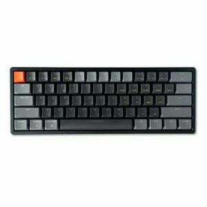 Gaming mechanikus billentyűzet Keychron K12 Üzem közben cserélhető 60% Gateron barna kapcsoló RGB LED ABS kép