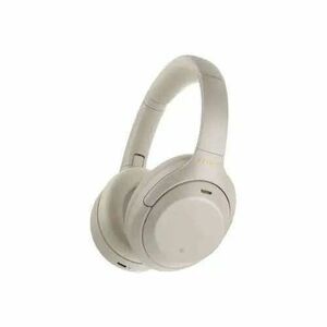Sony WH1000XM4S Vezeték nélküli fülhallgató, Bluetooth, Zajszűrés, Mikrofon, Ezüst kép