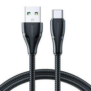 Joyroom USB - USB C 3A kábel Surpass Series gyorstöltéshez és adatátvitelhez 2 m fekete (S-UC027A11) kép