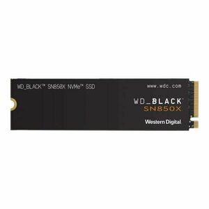 2TB WD Black SN850X M.2 SSD meghajtó (WDS200T2X0E) (WDS200T2X0E) kép