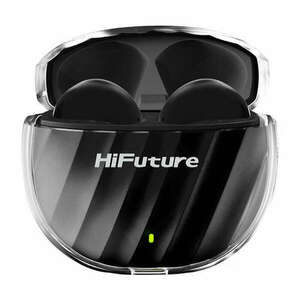 Vezeték nélküli fejhallgató, HiFuture, FlyBuds 3, fekete kép