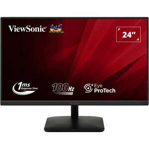 24" ViewSonic VA2408-MHDB LED monitor fekete (VA2408-MHDB) kép