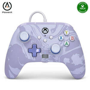 PowerA Enhanced vezetékes kontroller Xbox Series X|S - Lavender Swirl kép