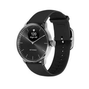 Withings Scanwatch Light / 37mm (Activity, Sleep Tracker / Stainless steel, fkm wristband, sapphire glass) - Black kép