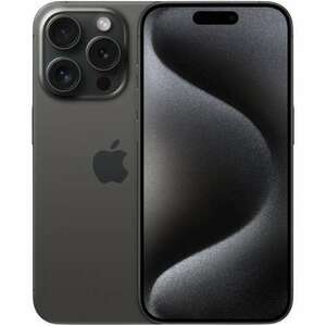 Apple iPhone 15 Pro Max 5G 256GB 8GB RAM Dual SIM Mobiltelefon, Black Titanium kép