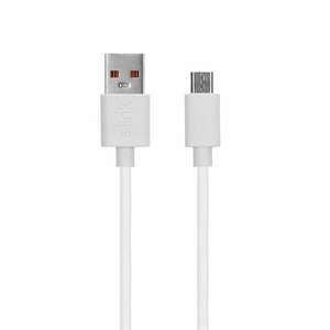 S-Link kábel - AND-KC19B (2.4A, Micro USB, 100cm adat+töltőkábel, fehér) kép