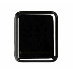 Apple Watch Series 3, GPS, 38mm kompatibilis LCD modul, OEM jellegű, fekete, Grade S+ kép