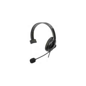 Manhattan 180849 fejhallgató és headset Vezetékes Fejpánt Iroda/telefonos ügyfélközpont USB A típus Fekete (180849) kép
