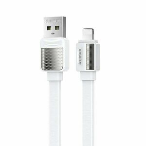 USB Lightning Remax Platinum Pro kábel, 1 m, fehér (RC-154i white) kép