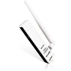 TP-Link Hálózati adapter WiFi N - TL-WN722N (USB; 150Mbps, 2, 4GHz, cserélhető 4dBi antenna) kép