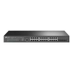 TP-Link TL-SG3428XPP-M2 hálózati kapcsoló Vezérelt L2+ 2.5G Ethernet (100/1000/2500) Ethernet-áramellátás (PoE) támogatása 1U Fekete (TL-SG3428XPP-M2) kép