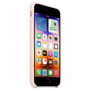 Apple iPhone SE3 Silicone Case - Chalk Pink kép