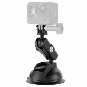 TELESIN Universal Suction Cup Holder with phone holder and action camera mounting TE-SUC-012 kép