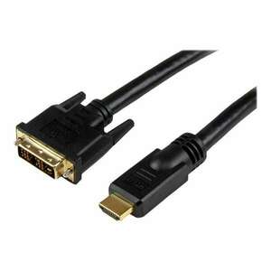 StarTech.com 3m High Speed HDMI Cable to DVI Digital Video Monitor - video cable - HDMI / DVI - 3 m (HDDVIMM3M) kép