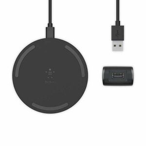 Belkin BOOST CHARGE 10W Wireless Charging Pad (AC Adapter Not Included) - Black kép