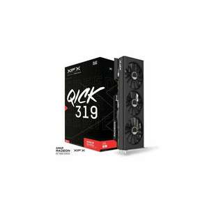 XFX Radeon RX 7700 XT 12GB GDDR6 Speedster QICK 319 Black Edition Videókártya kép