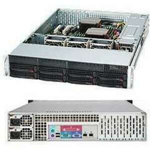 Supermicro SuperChassis 825TQC-R1K03LPB Rack Fekete 1000 W számítógép ház kép