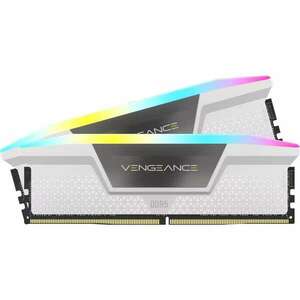 DDR5 CORSAIR Vengeance RGB 6000MHz 32GB - CMH32GX5M2D6000C36W (KIT 2DB) kép