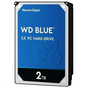 2TB WD 3.5" Blue SATAIII winchester (WD20EZBX) kép