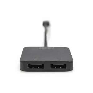 Digitus DS-45339 DisplayPort Splitter (1 PC - 2 Kijelző) kép