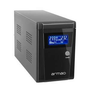 Armac O/1000E/LCD Office 1000E LCD 1000VA / 650W Vonalinteraktív Back-UPS kép