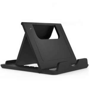 Techsuit - Asztali tartó (HOLD002) - Összecsukható állvány telefonhoz és táblagéphez 10" - Fekete (KF2313364) kép
