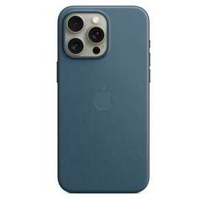 Apple iPhone 15 Pro Max MagSafe Gyári FineWoven-szövettok - Óceánkék kép