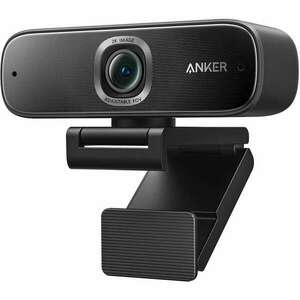 Kamera Web Anker PowerConf C302 Smart FullHD, 2K, Autofókusz, Zajszűrés, HDR, 30fps, Streaming, Corectie Low-Light, Negru kép