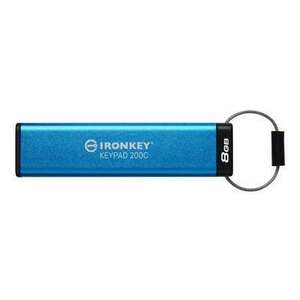 KINGSTON 8GB USB-C IronKey Keypad 200C kép