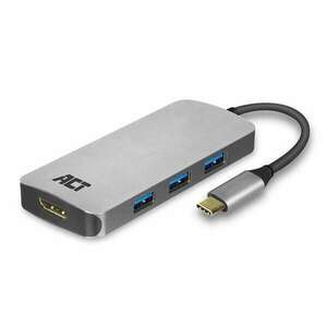 ACT AC7024 USB-C to HDMI 4K adapter and Hub kép