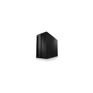 RaidSonic Icy Box IB-3810U3 10x 3.5" USB 3.0 Külső HDD tároló rendszer - Fekete kép