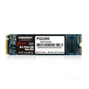 Kingmax 1TB SSD M.2 PQ3480 meghajtó kép