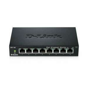 D-Link DES-108 10/100Mbit 8 portos switch kép