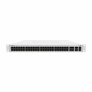 MikroTik CRS354-48P-4S+2Q+RM 48port GbE PoE LAN 4x10G SFP+ port 2x40G QSFP+ port Cloud Router PoE Switch kép