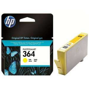 HP CB320EE Tintapatron Photosmart C5380, C6380, D5460 nyomtatókhoz, HP 364, sárga, 300 oldal kép