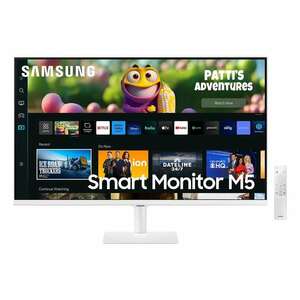 SAMSUNG SMART M5 LS32CM501EUXDU monitor 32", VA, FullHD, TizenOS, Bluetooth, Wifi, Hangszóró, Smart TV alkalmazások kép