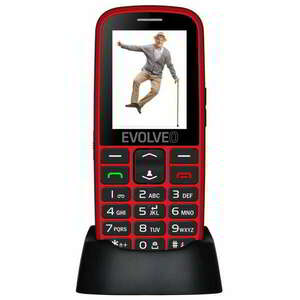 Evolveo EP-550 Mobiltelefon - Piros kép