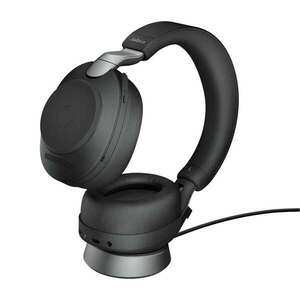 Jabra Evolve2 85 (UC, USB-A, Töltőállomás) Vezeték nélküli Headset Fekete kép